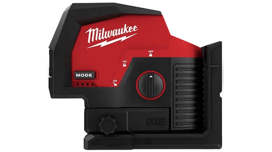 Milwaukee 4933478101 M12 CLLP-0C Laser krzyżowy/pionowy zielony 12 V bez akumulatorów i ładowarki