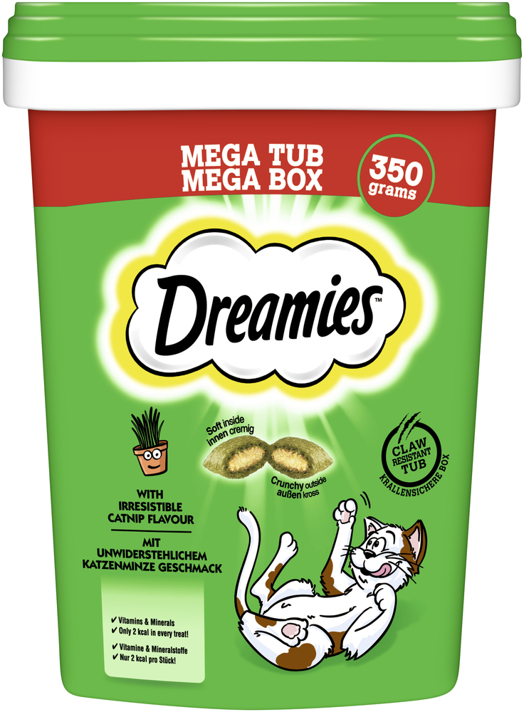Dreamies Snacks Dreamies Mega Box 350g Katzenminze