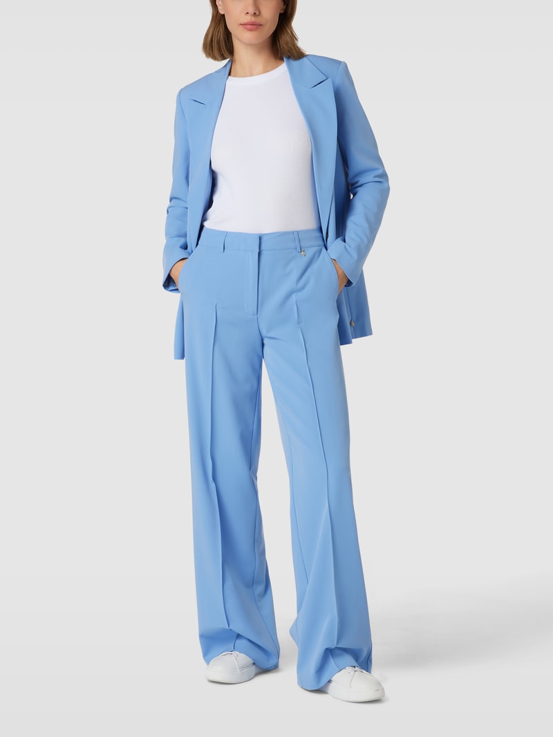 Blazer mit Pattentaschen Modell 'Benny Blazer' in hellblau