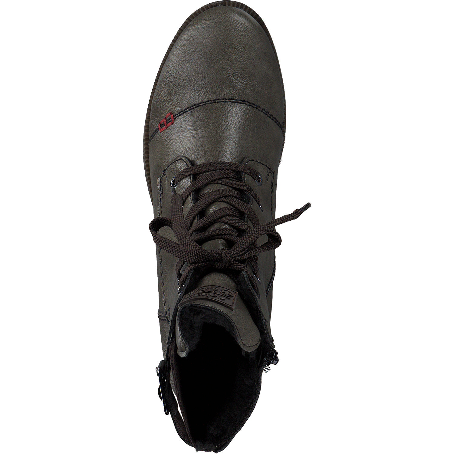 Rieker 70345, Schnürstiefel, Damen, vert