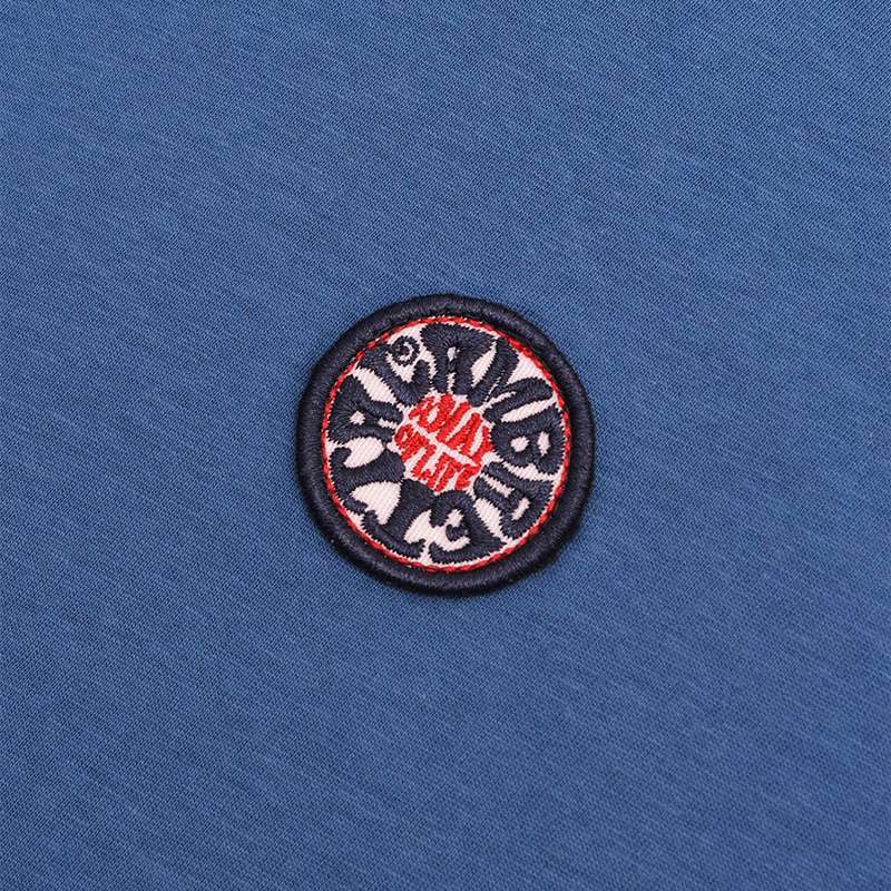 Lambretta Badge Logo Herren T-Shirt SS3002-DK BLUE
