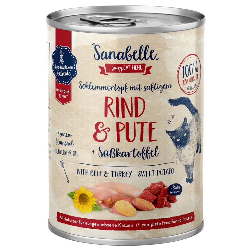 Sanabelle Fleisch in Soße 6 x 380 g zu TOP-Preisen