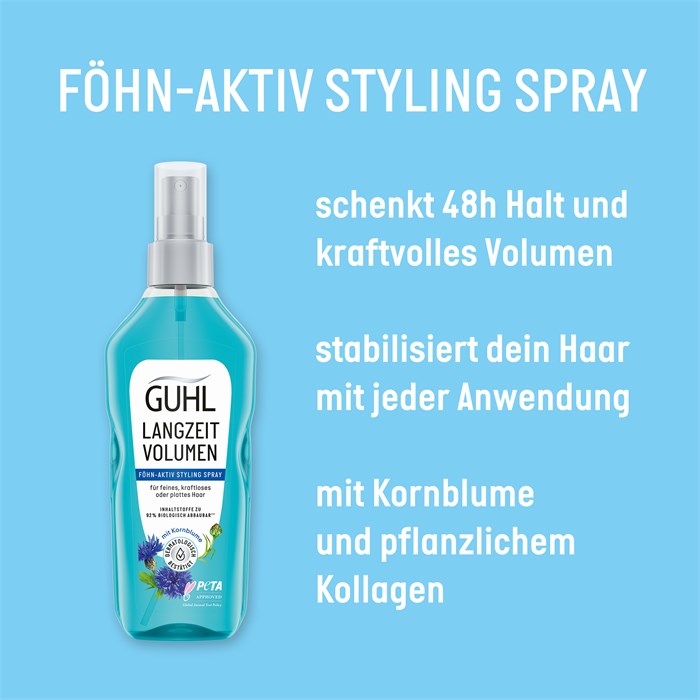 Föhn-Spray Langzeit Volumen