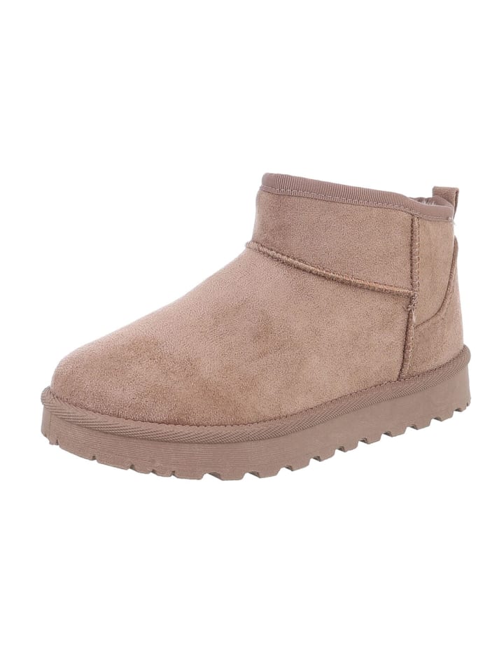 Ital-Design Stiefelette in Hellbraun günstig kaufen