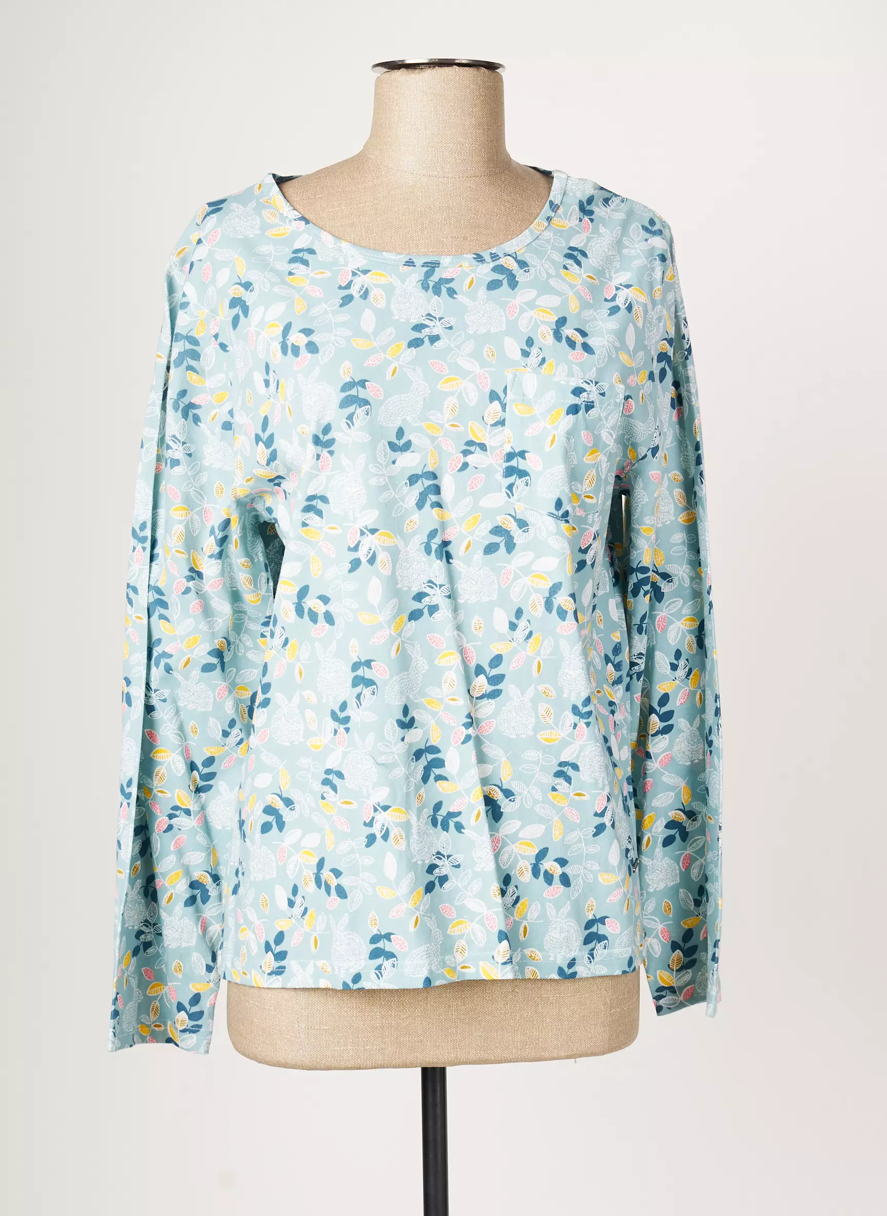 Agathe   Louise Tshirts Femme couleur bleu