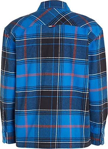 TOMMY-JEANS Herren Overshirt aus Bio-Baumwolle