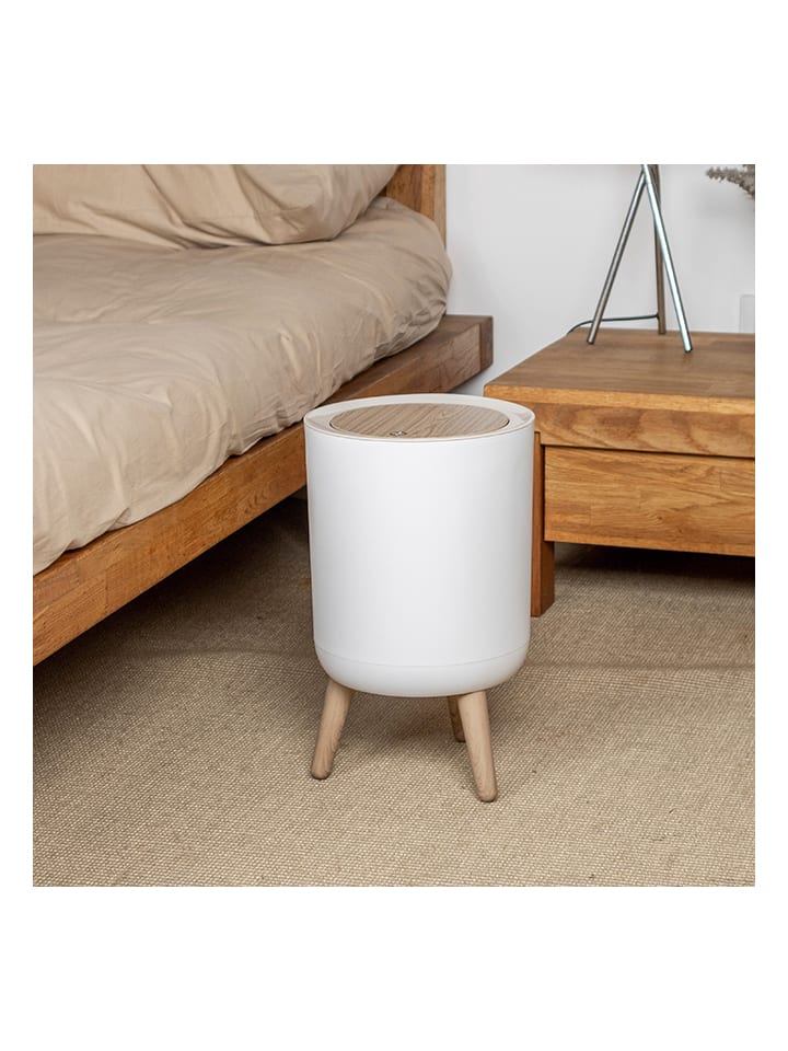 Kitchen Move Touch-Mülleimer in Weiß/ Natur - 7 l günstig kaufen onesize