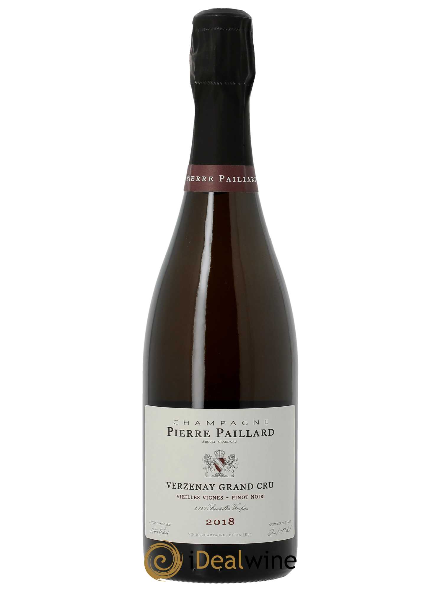 Verzenay Grand Cru Pierre Paillard  2018 - Lot de 1 Bouteille