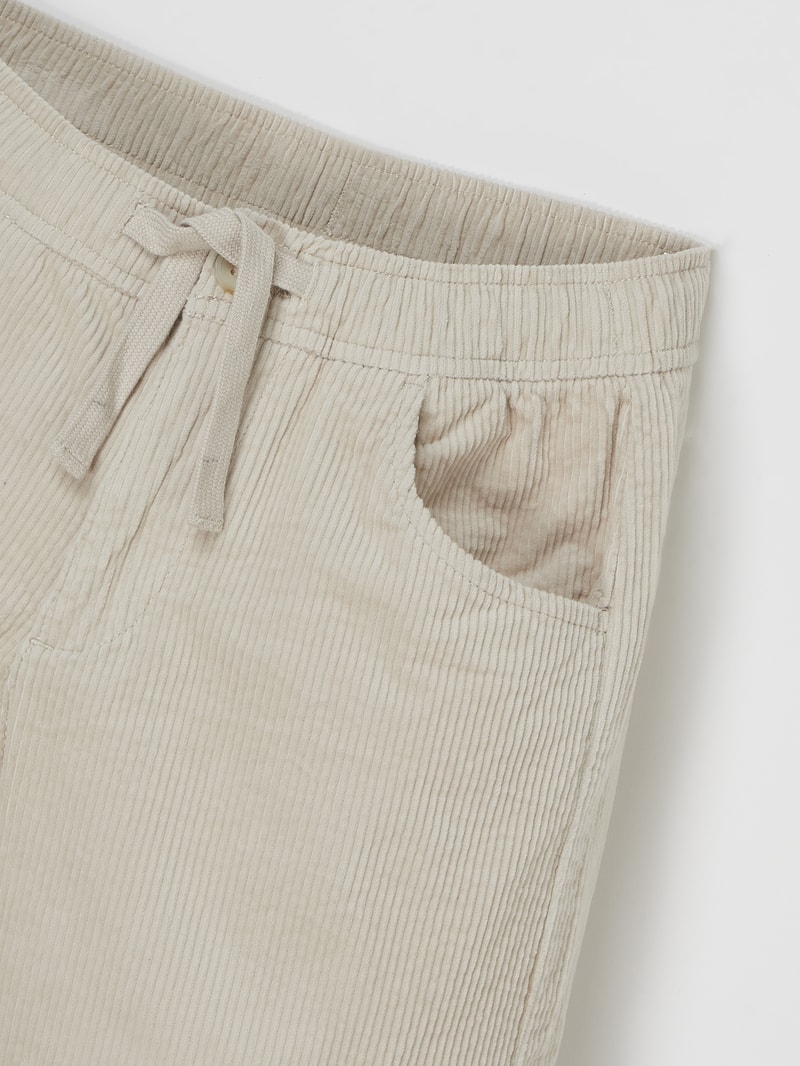 Hose aus Cord in sand