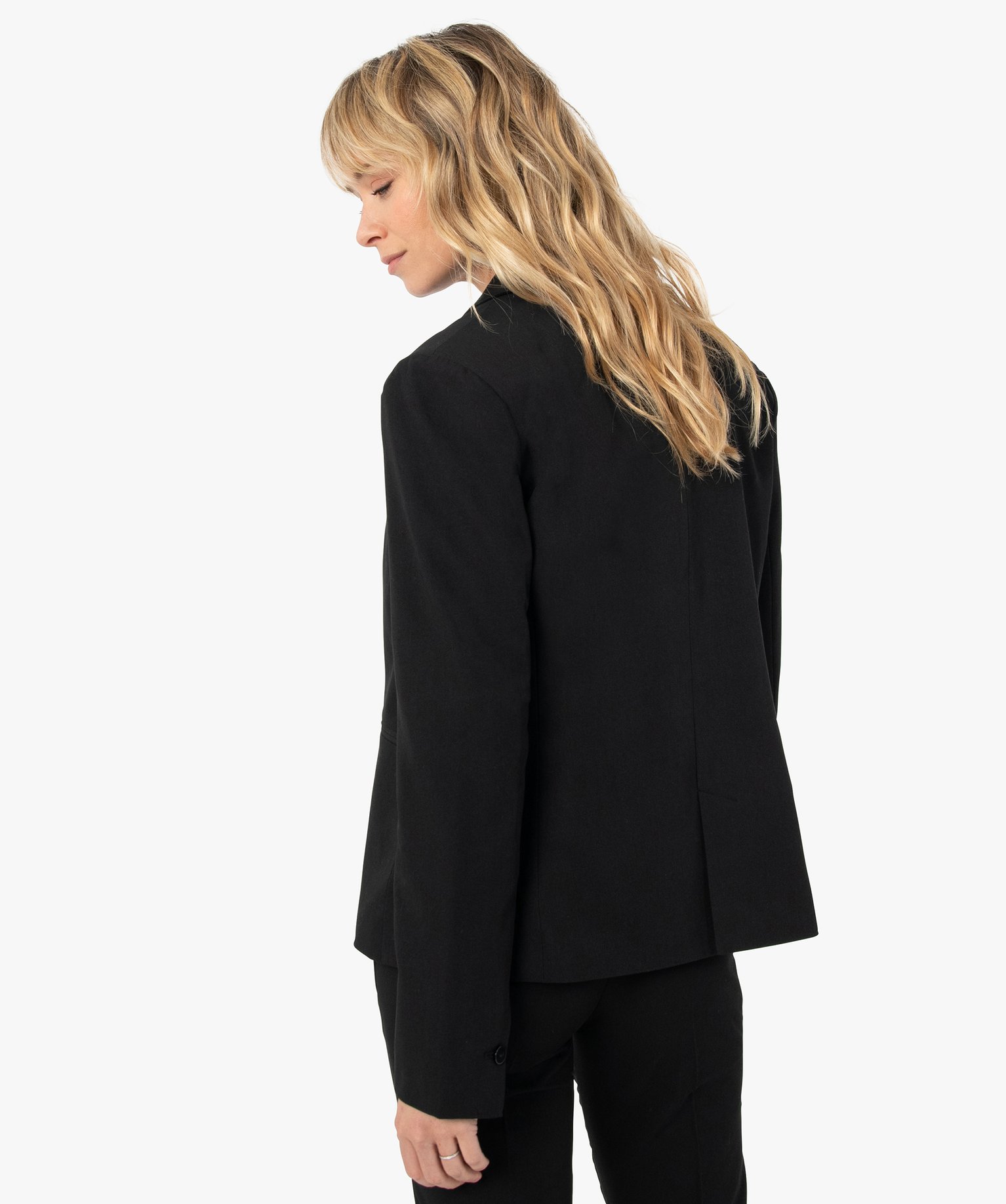 Veste femme unie fermeture 1 bouton | GEMO