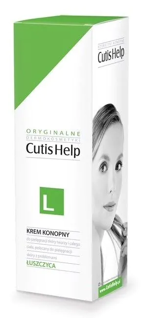 „CutisHelp L“ dienos kremas nuo psoriazės su kanapėmis