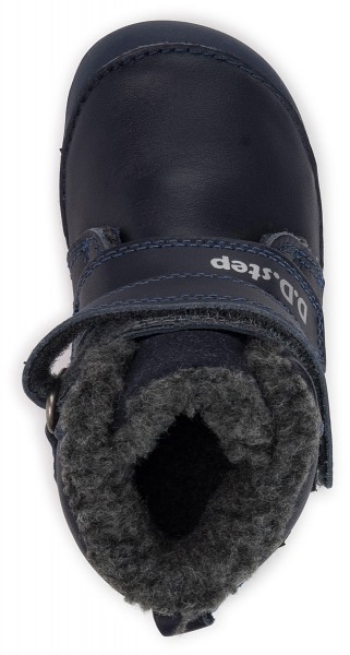 DD Step ~ Winterstiefel Klett ~ Blue Dino