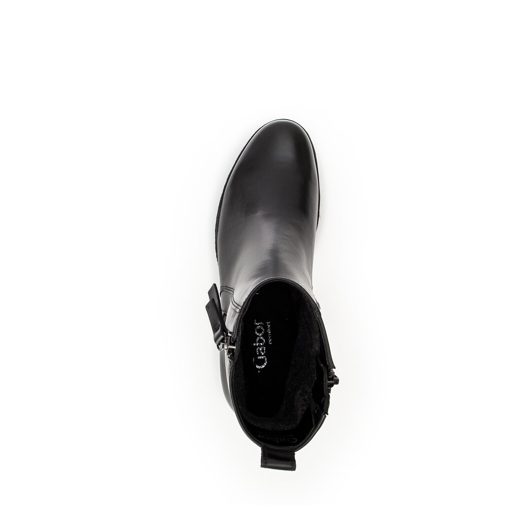 Gabor comfort Sportliche Stiefelette schwarz