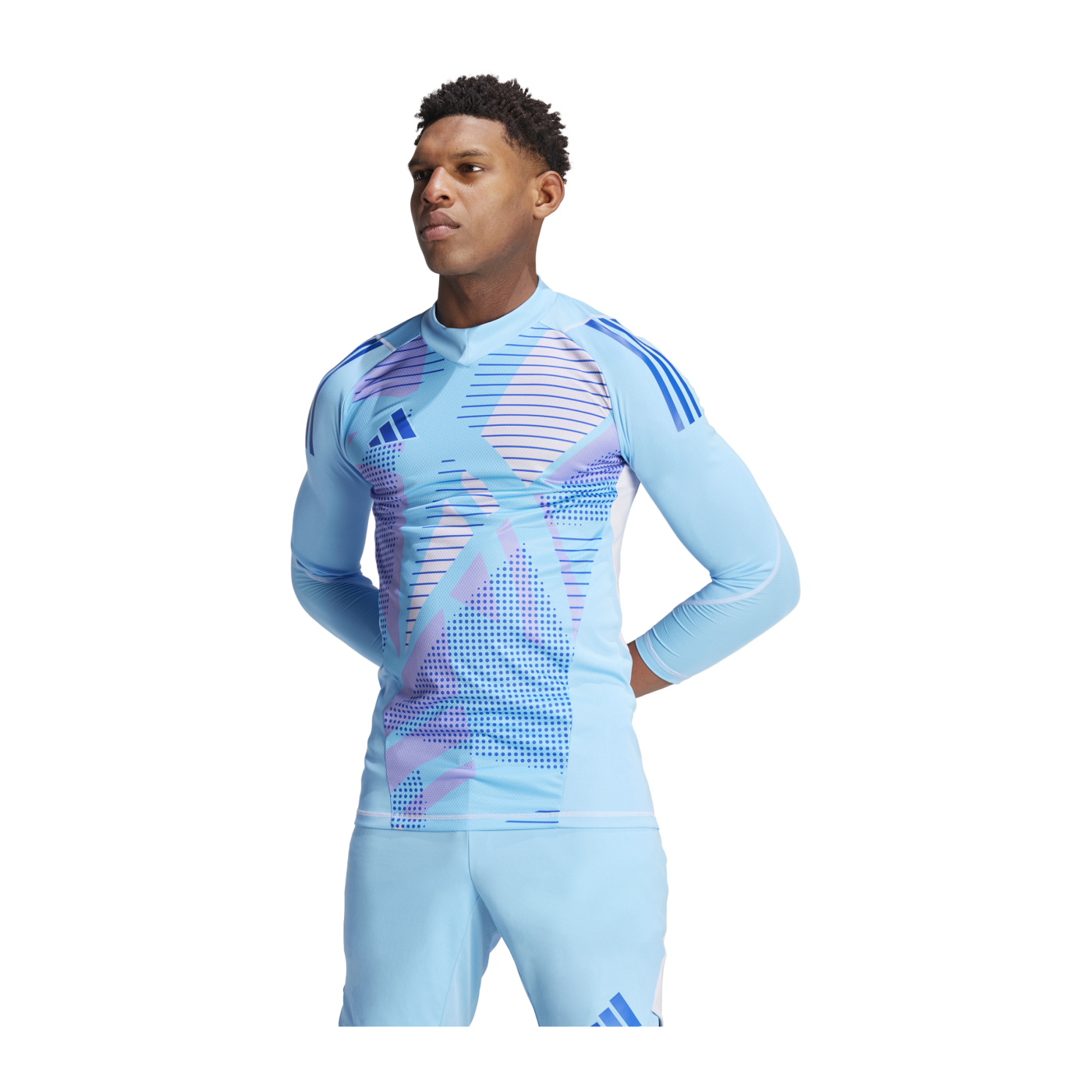 adidas Tiro 24 Pro Torwarttrikot langarm Blau