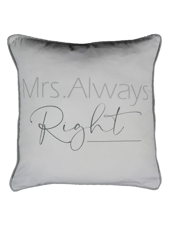 Mars & More Kissen in Grau - (L)45 x (B)45 cm günstig kaufen onesize