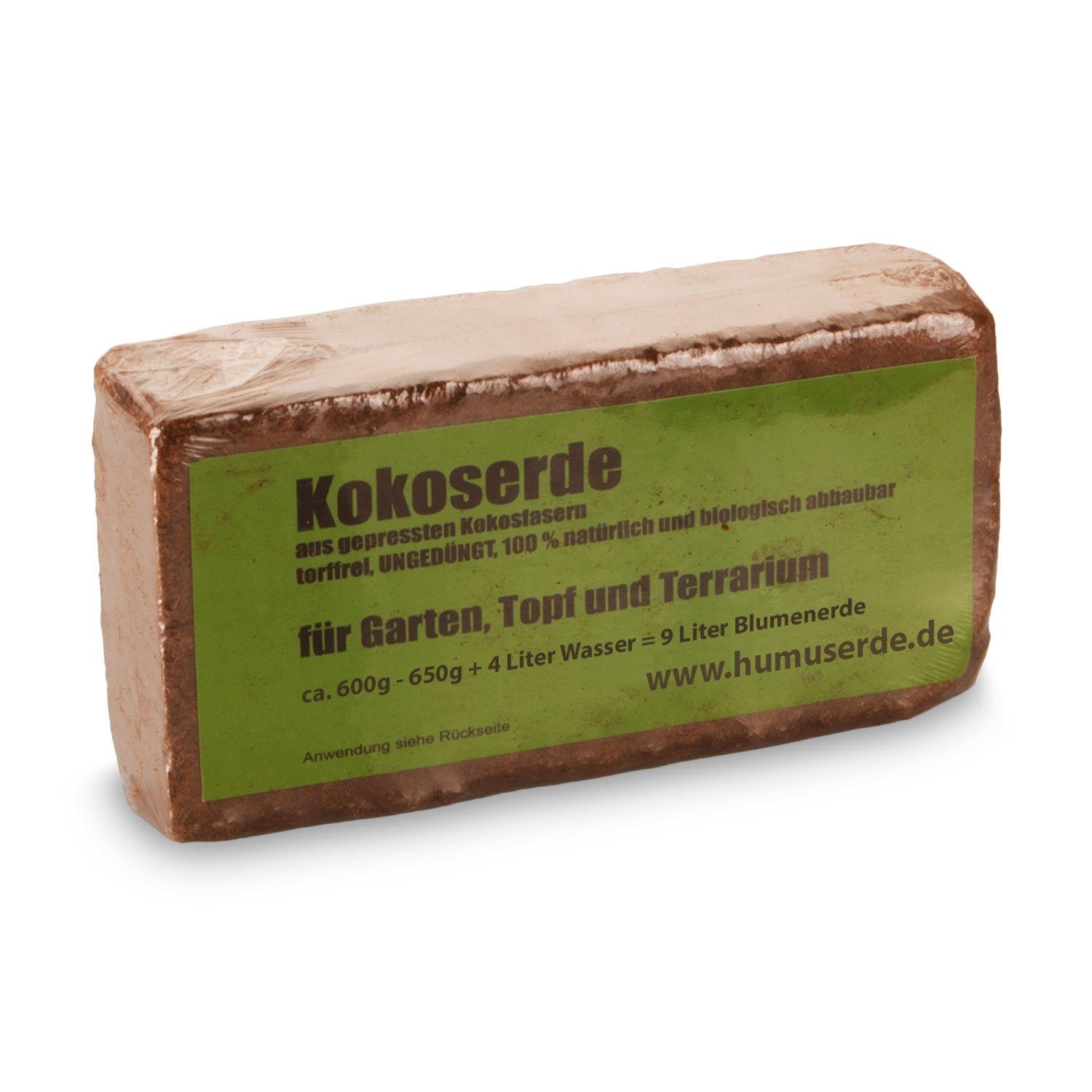 yayago Blumenerde yayago Kokoserde Humuserde 90 / 216 Liter gepresste Blumenerde Ziegel
