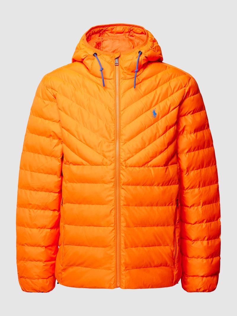 Steppjacke mit Kapuze Modell 'TERRA' in gelb