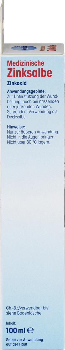Medizinische Zinksalbe, 100 ml