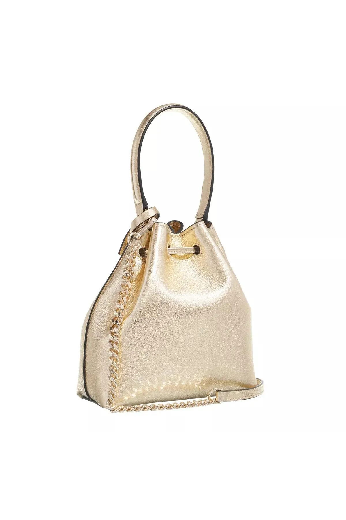 Stuart Weitzman  Rae Mini Bucket Bag Platino