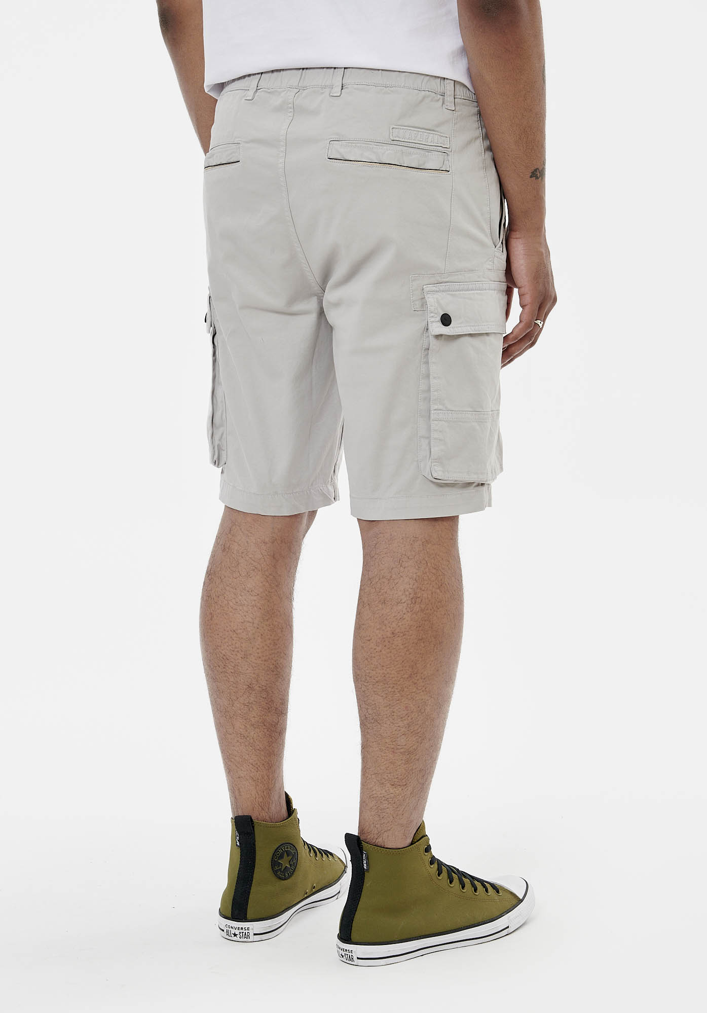 TOSHI  Short gris homme