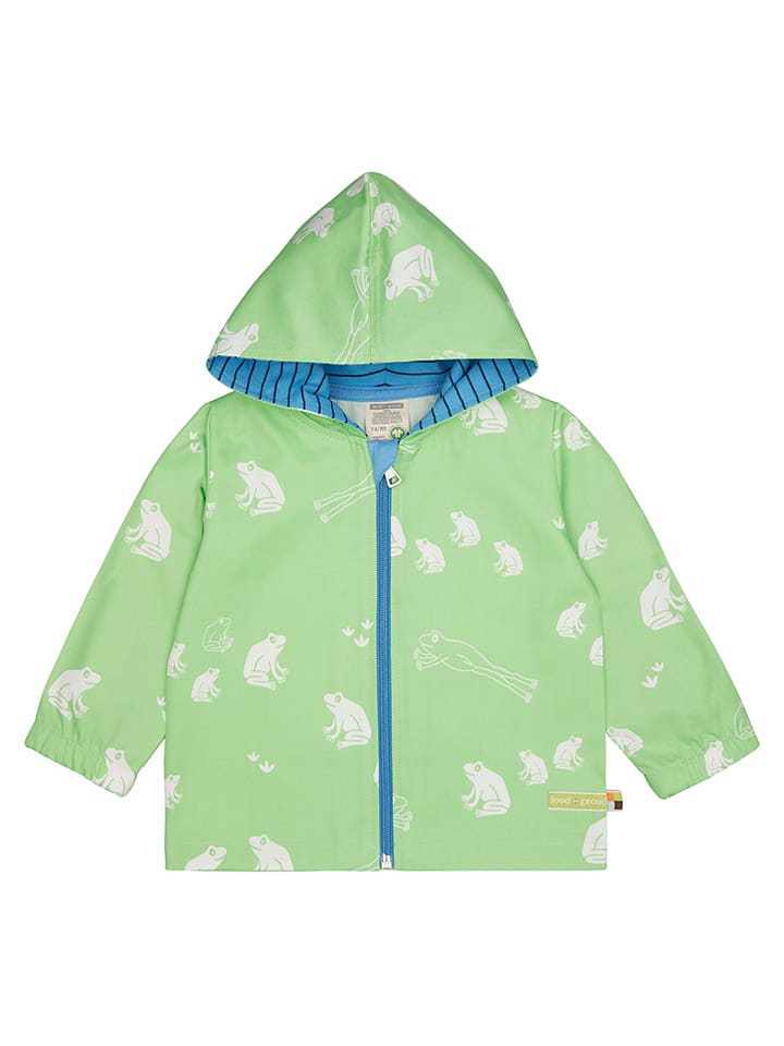 loud   proud Jacke in Grün/ Weiß/ Blau günstig kaufen