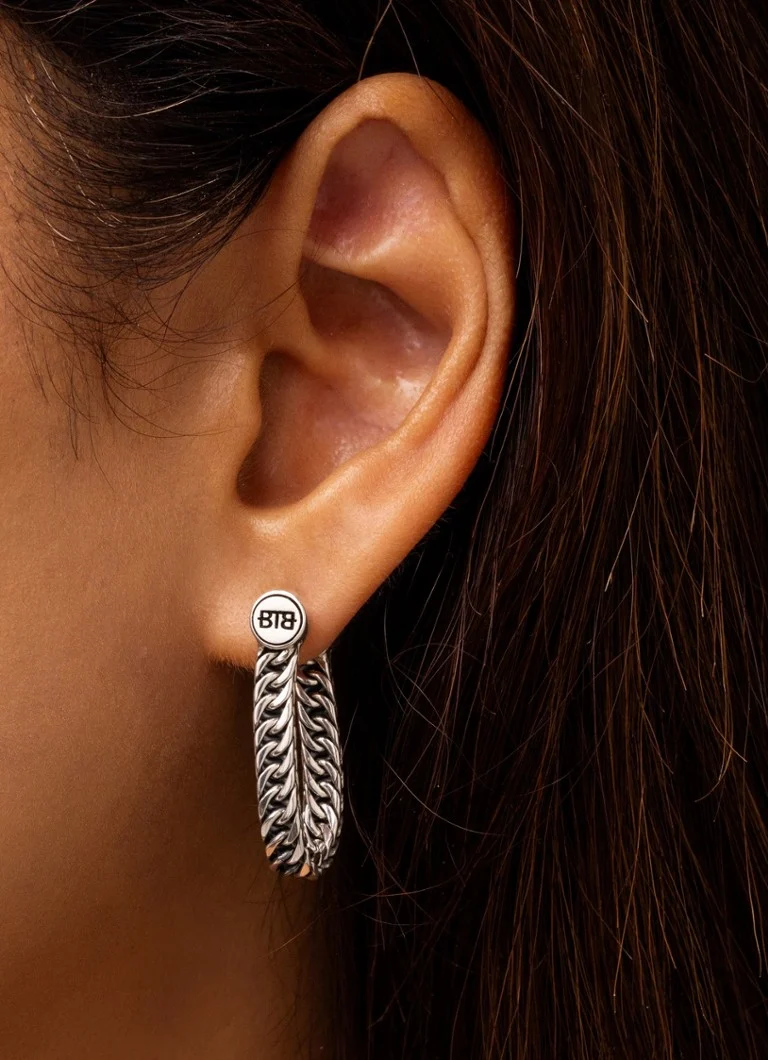 Buddha to Buddha Esther Mini single silver stud earring