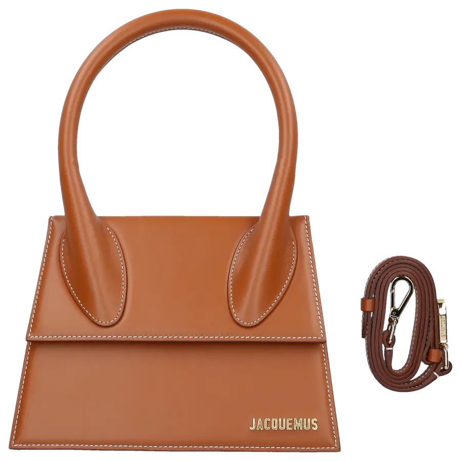 Jacquemus - Handtasche LE GRAND CHIQUITO Kalbsleder - braun