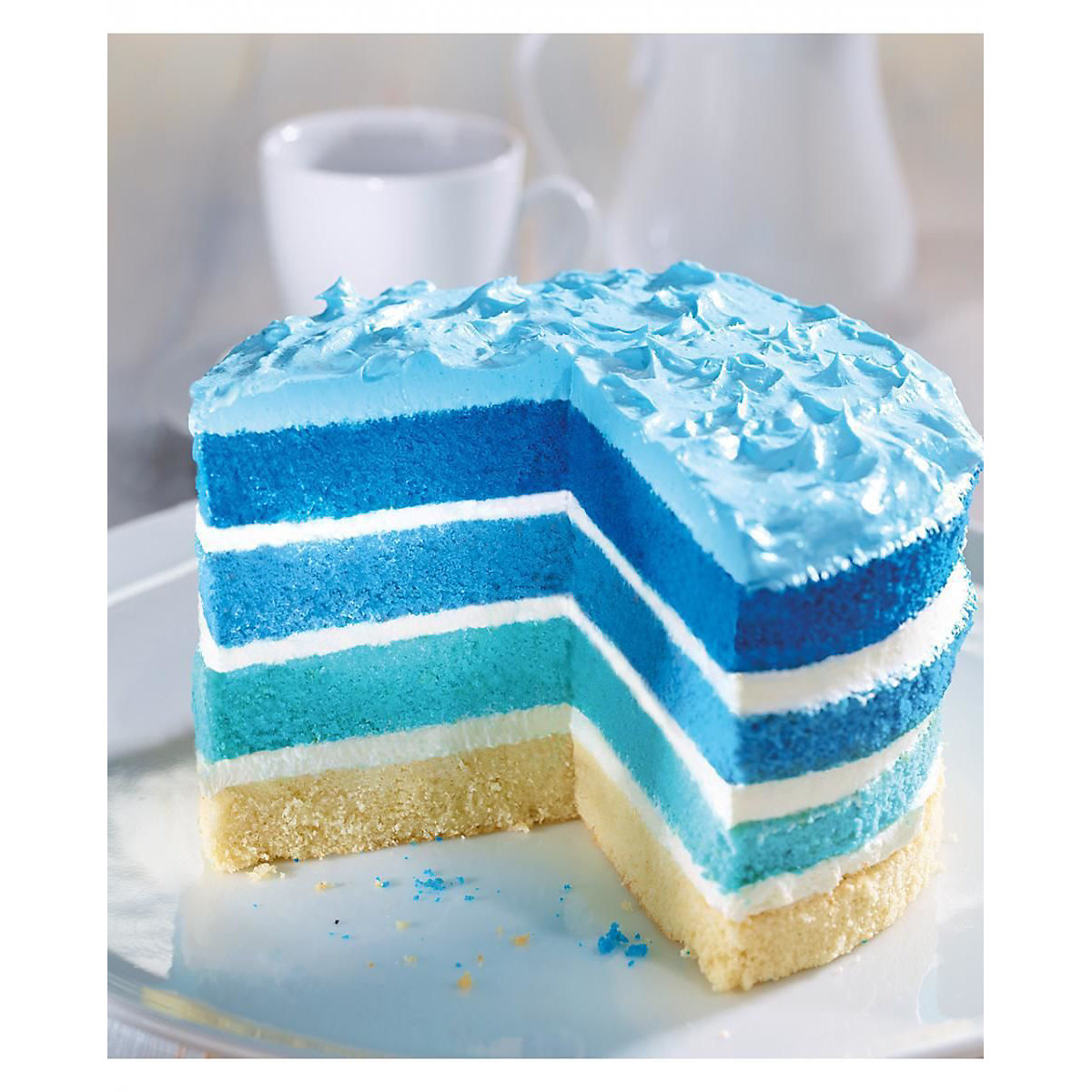Blaue Farbpaste zum Einfärben von Lebensmitteln Backzubehör