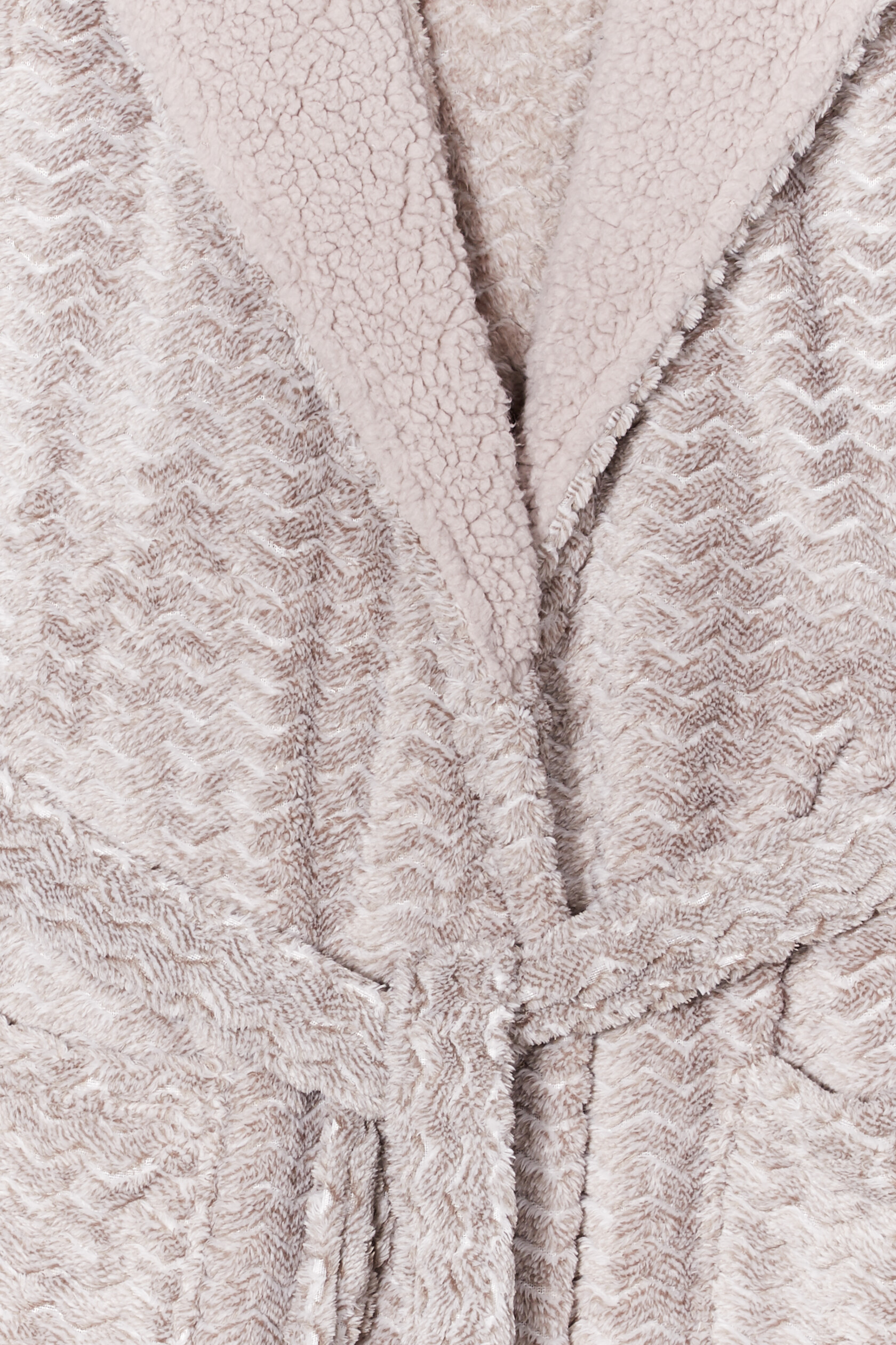 Peignoir à capuche gris clair femme | La Halle