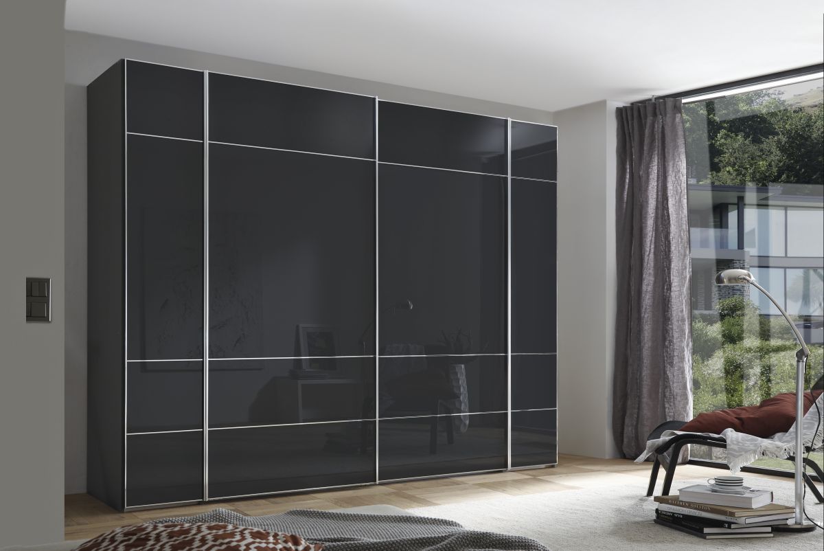 Staud Schwebetürenschrank Sinfonie Plus Anthrazit