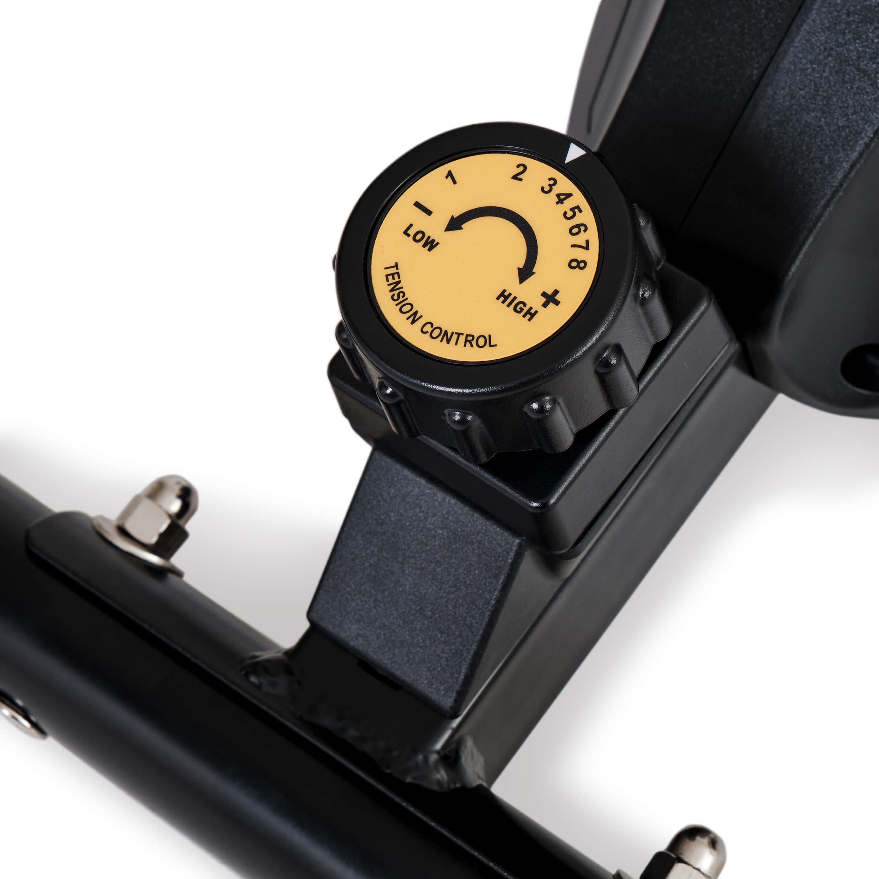 SportPlus Heimtrainer SP-HT-0100-B-iE, Mini-Heimtrainer für Zuhause, kleiner Beintrainer, Trainingscomputer
