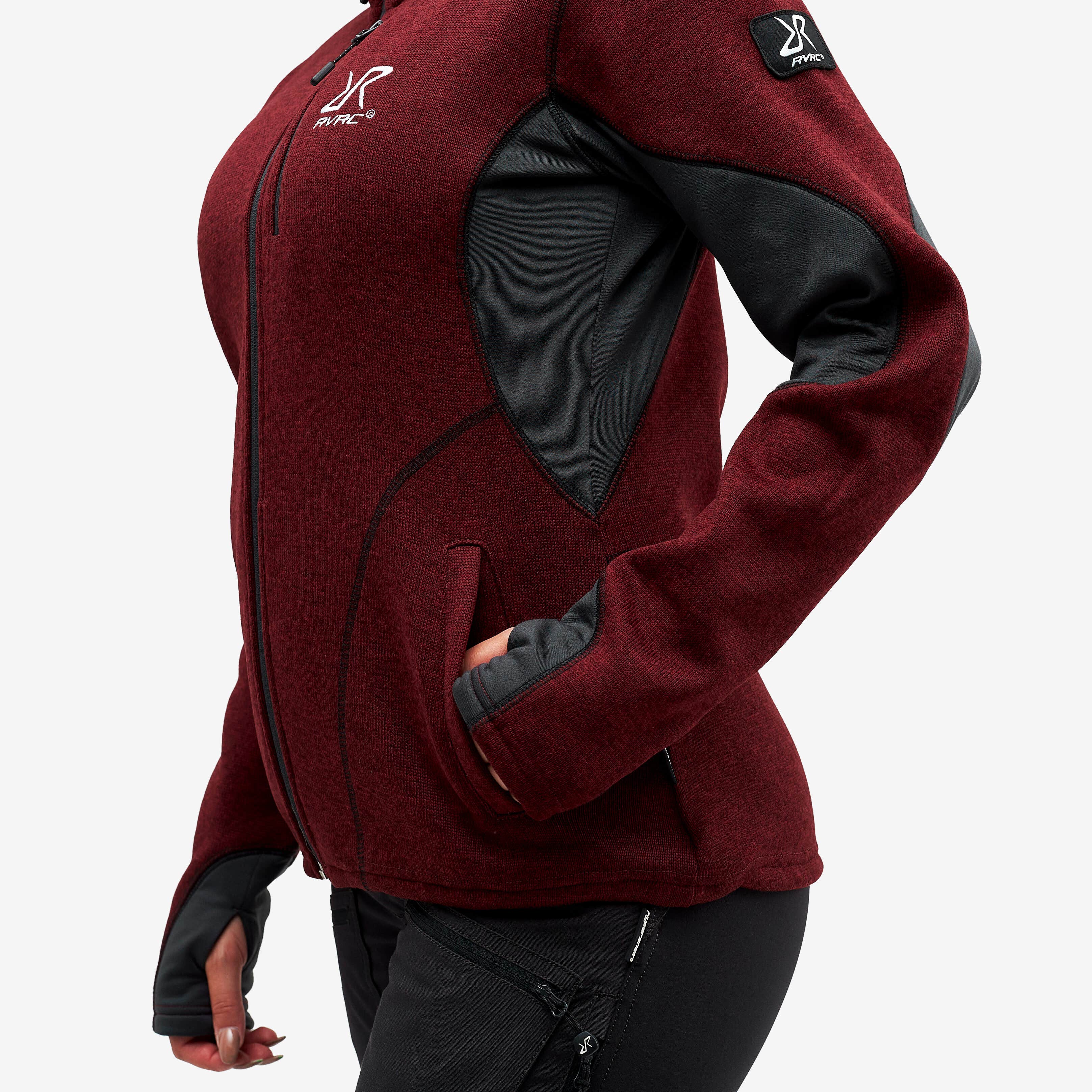 Fusion Fleece Femme Bison Red