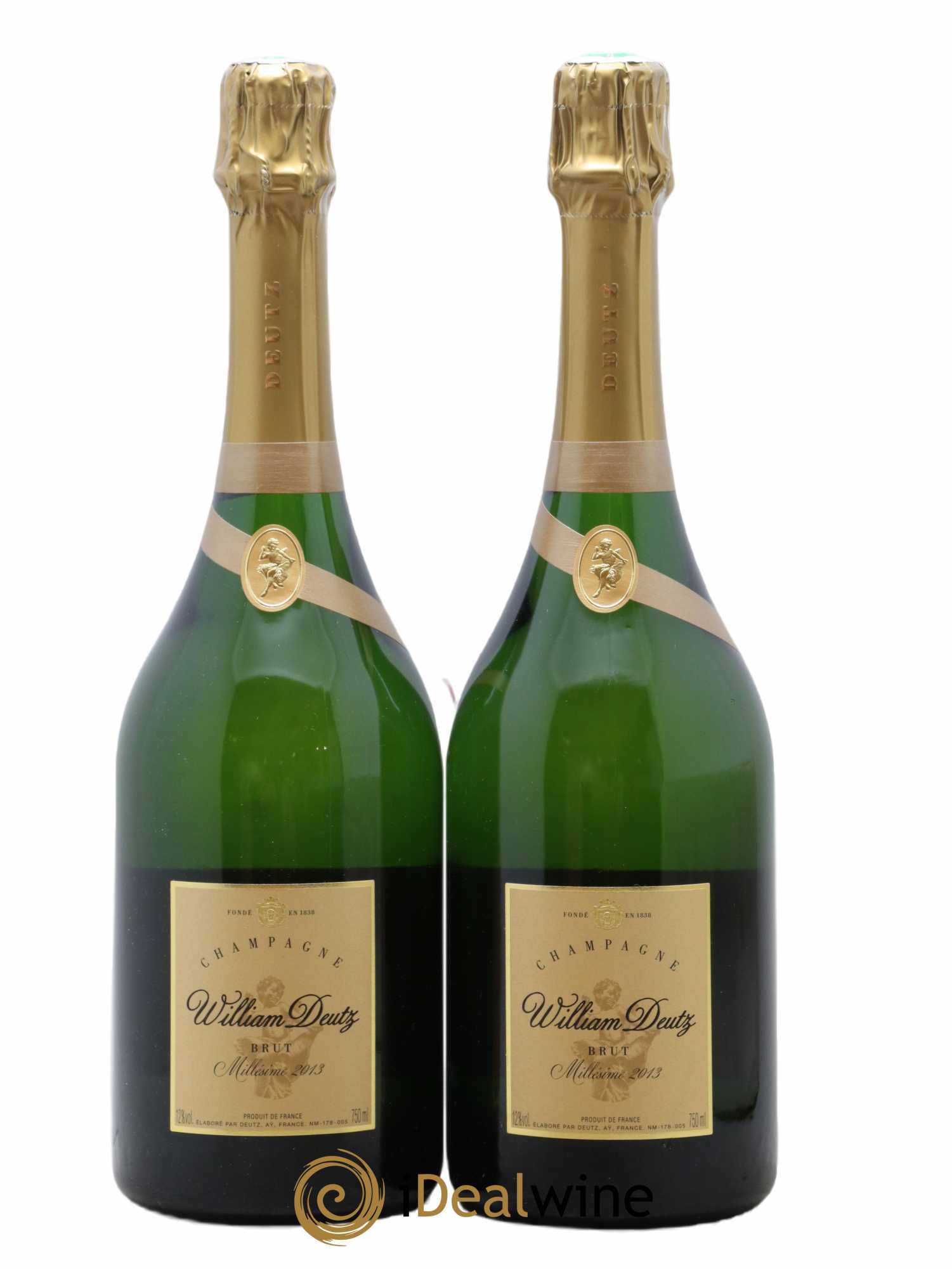 Cuvée William Deutz Deutz  2013 - Lot de 2 Bouteilles