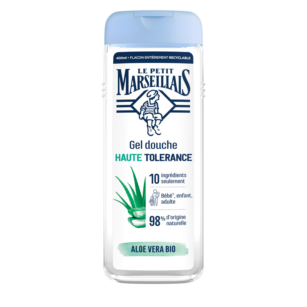 le petit marseillais Gel Douche Hydratant Haute Tolérance Aloe vera Gel Douche