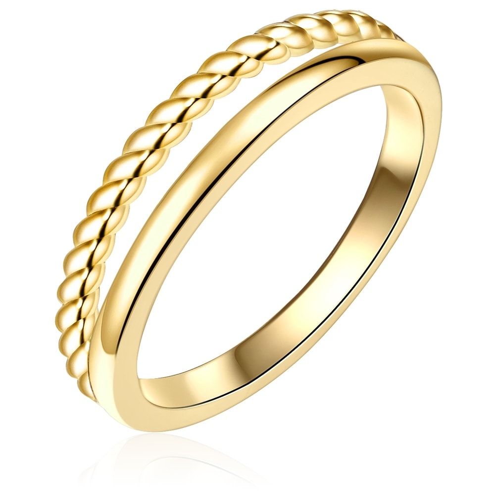 Rafaela Donata Bague en argent Argent sterling en Or jaune Bague