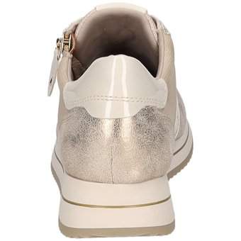 Jana Sneaker Schnürer in gold
