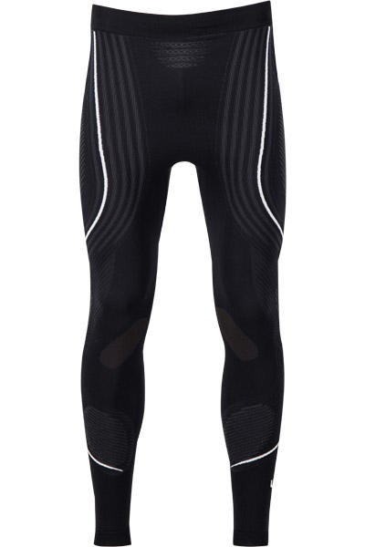 UYN, Lange Unterhose, Mikrofaser, schwarz-anthrazit
