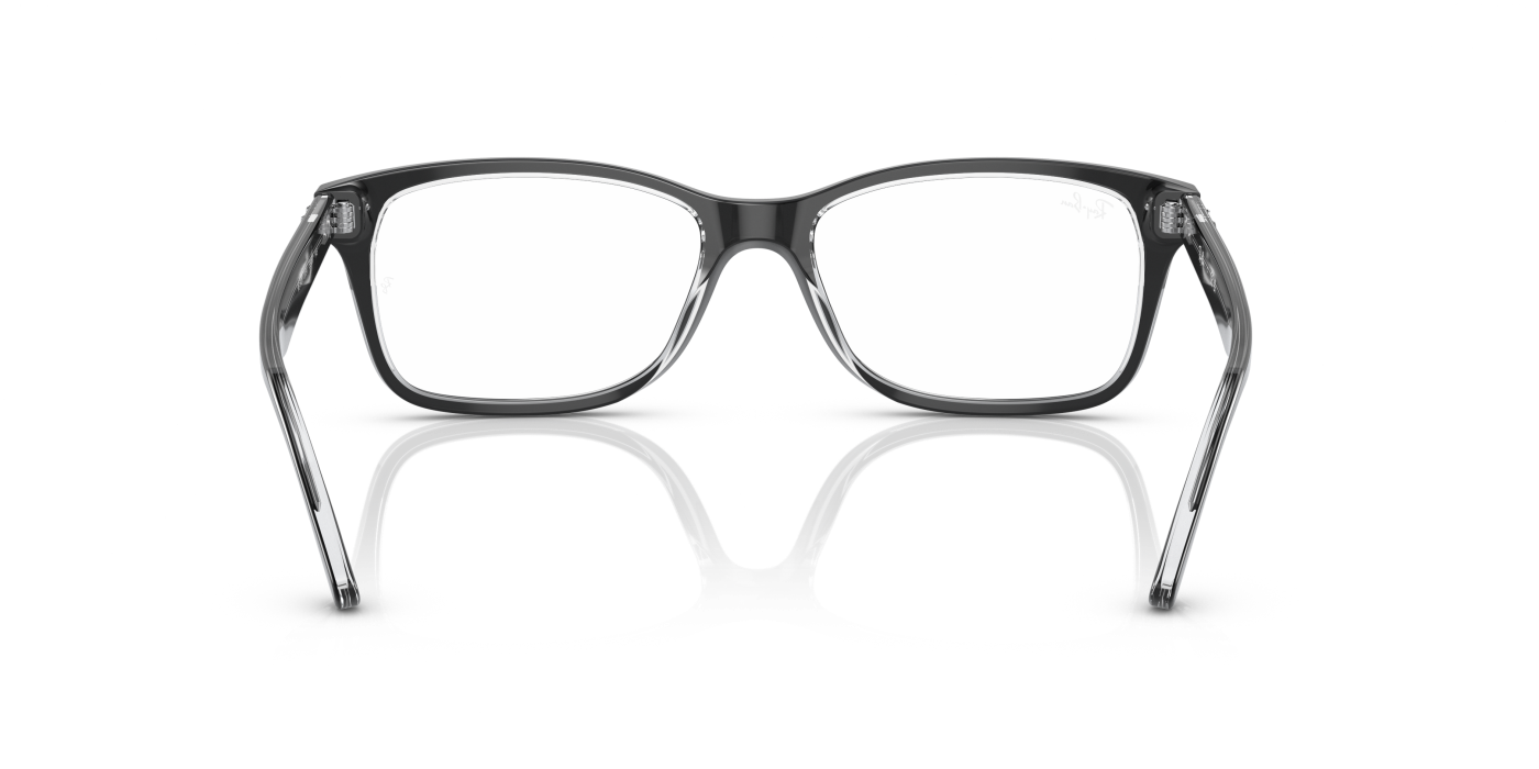 RB5428 OPTICS - Negru lucios pe transparent