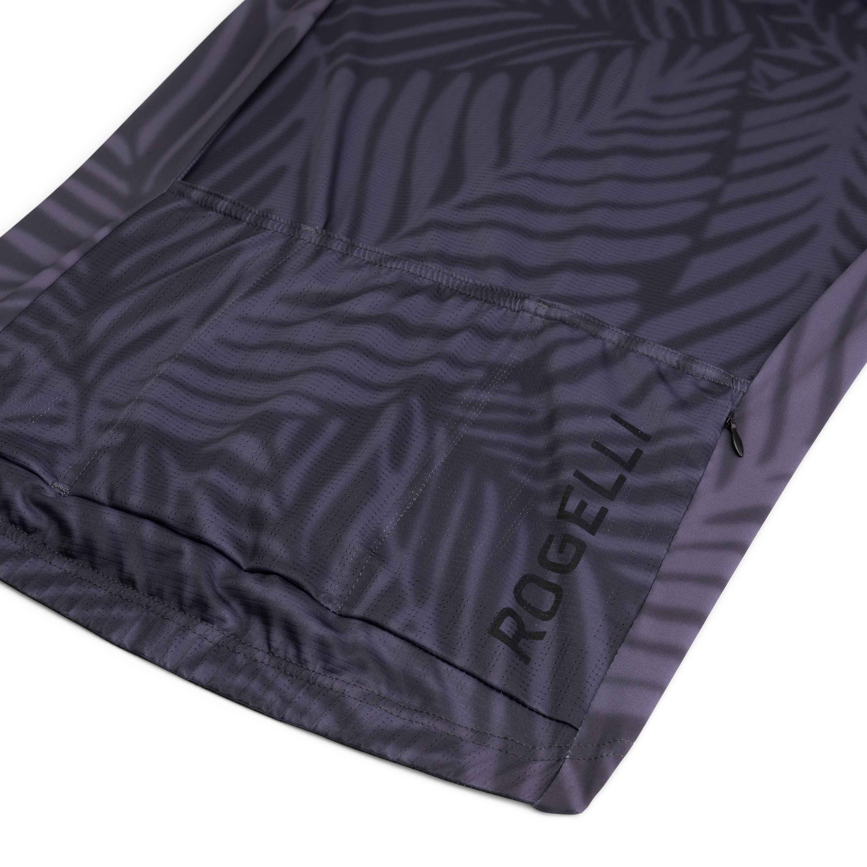 Rogelli Jungle Grau Herren Radtrikot Kurzarm