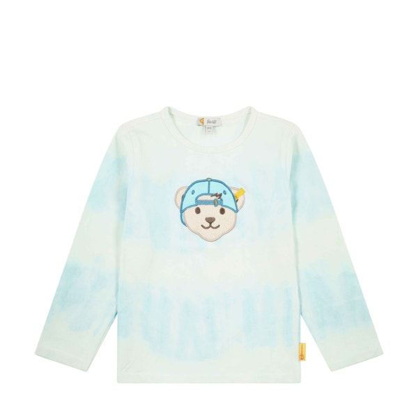T-Shirt langarm, weiß für Jungs