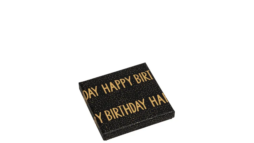 TRUBA Gutscheinbox mini Birthday black