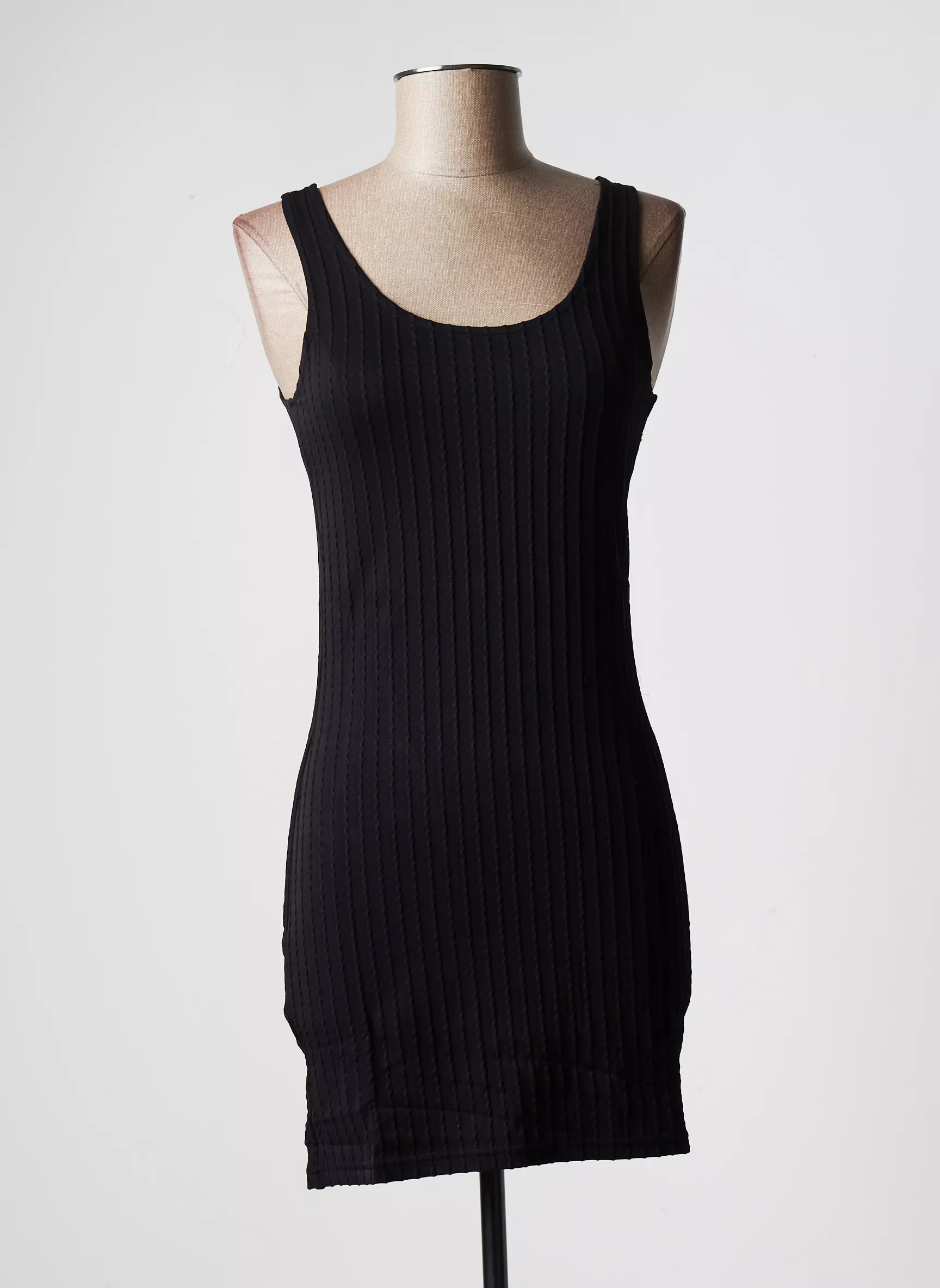 Teenflo Robes Courtes Femme couleur noir
