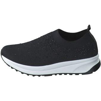 NONAMES Slip On Sneaker in schwarz