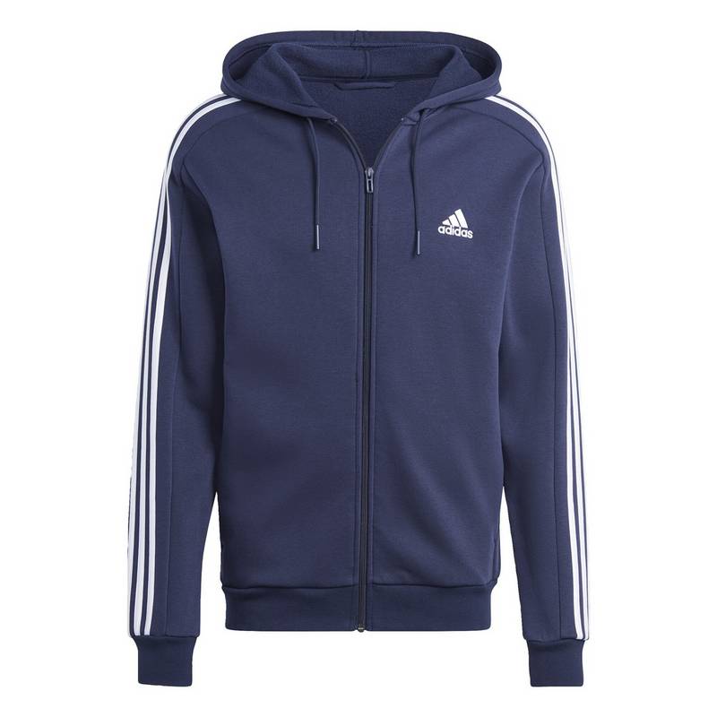 adidas Essentials 3-Streifen Kapuzenjacke Sweatjacke Herren