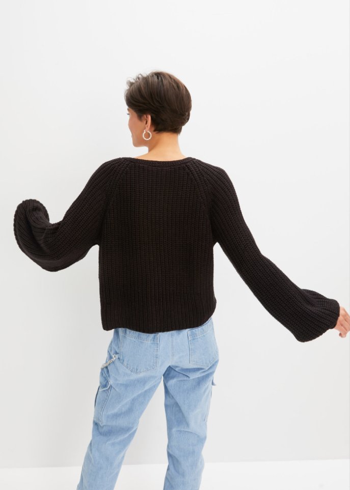 Grobstrick-Cardigan