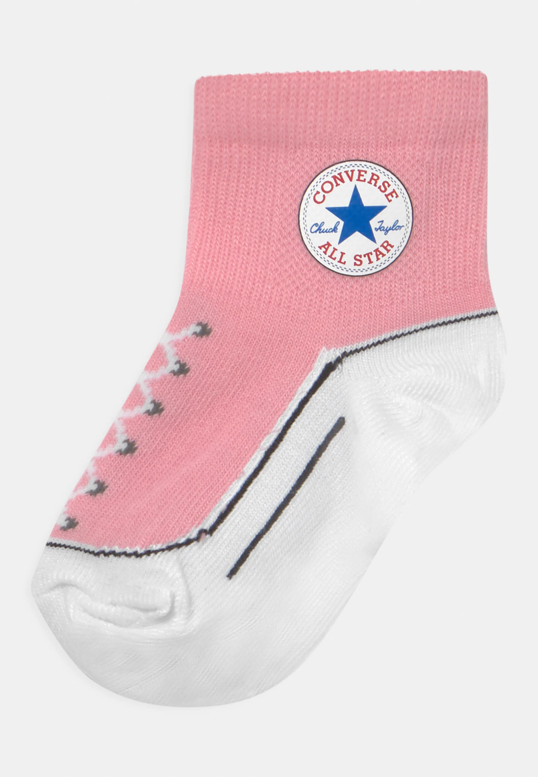 Converse CHUCK INFANT QUARTER PACK DE 3 UNISEX - Calcetines
