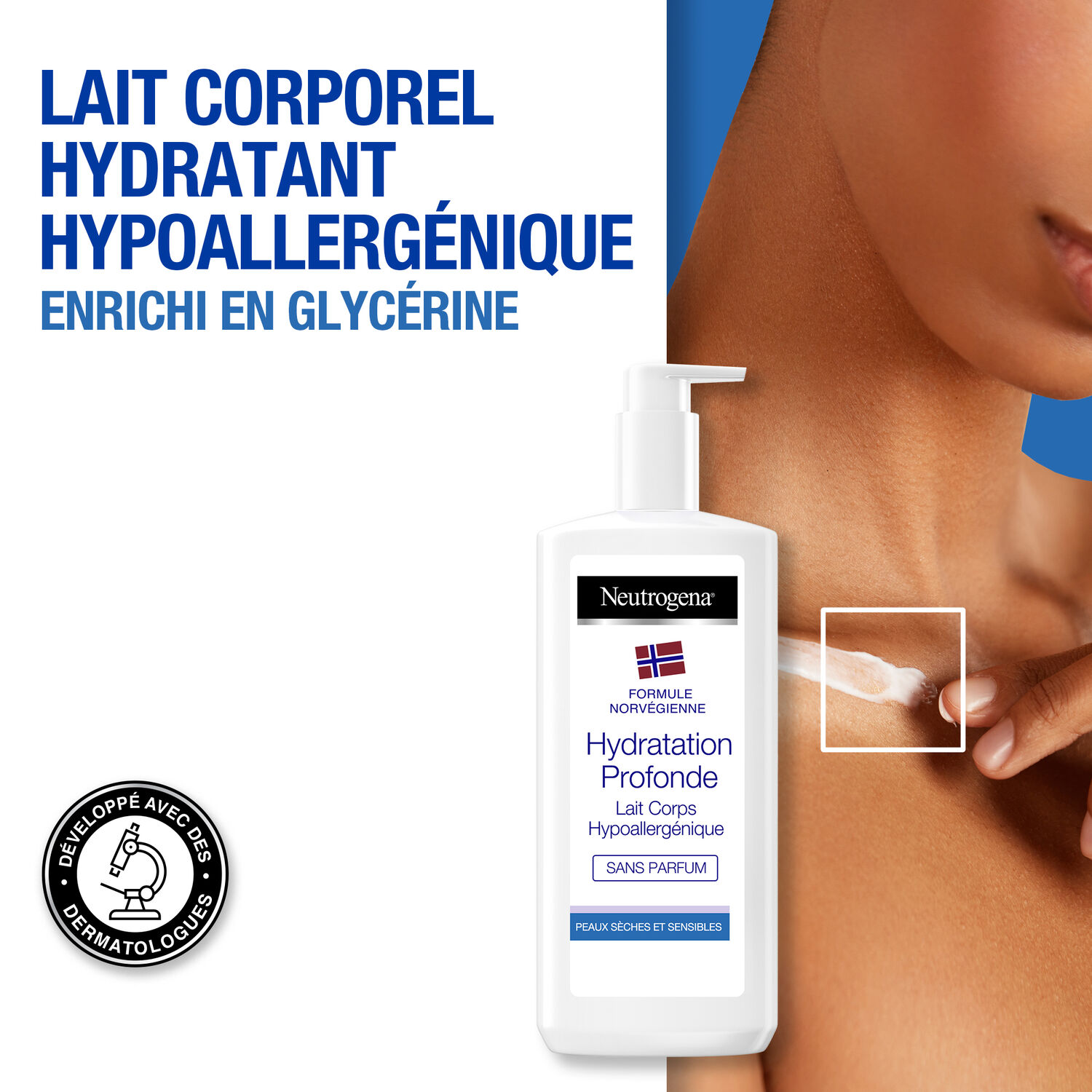 Neutrogena Lait corps NEUTROGENA® Hydratation Profonde Lait Corps Hypoallergénique 400ml