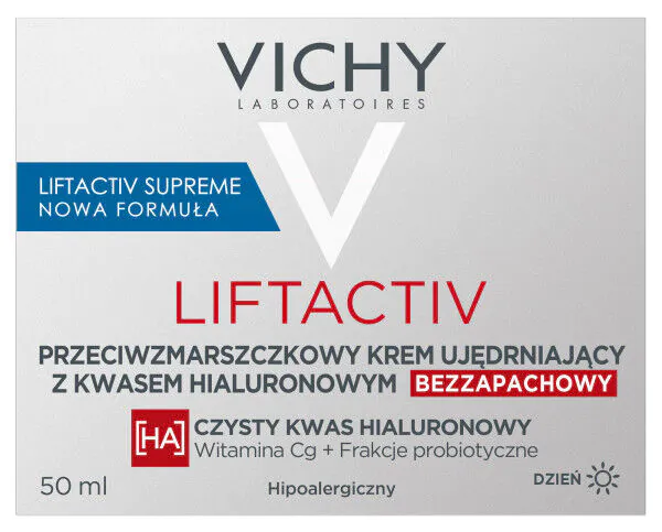 Vichy Liftactiv Anti-rimpel Verstevigende Crème, Parfumvrij