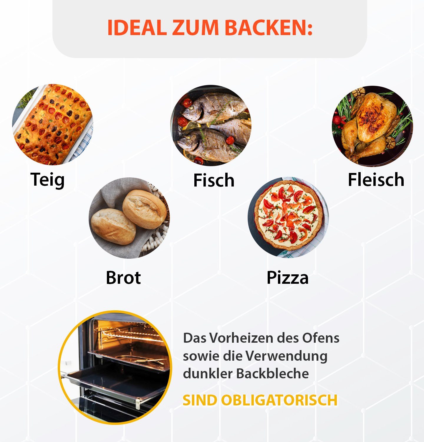 VIOKS Heizkörper Heizelement Ersatz für Whirlpool 480121100591, Unterhitze 230V 1150W für Backofen Herd