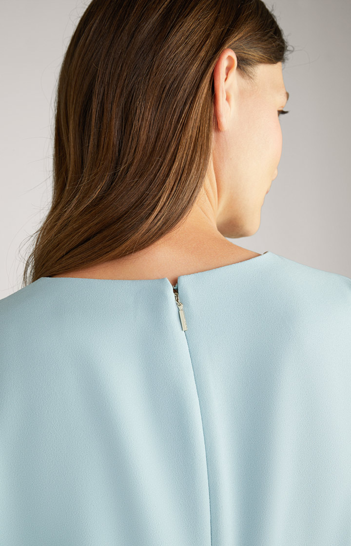 Crêpe-Kleid in Mint